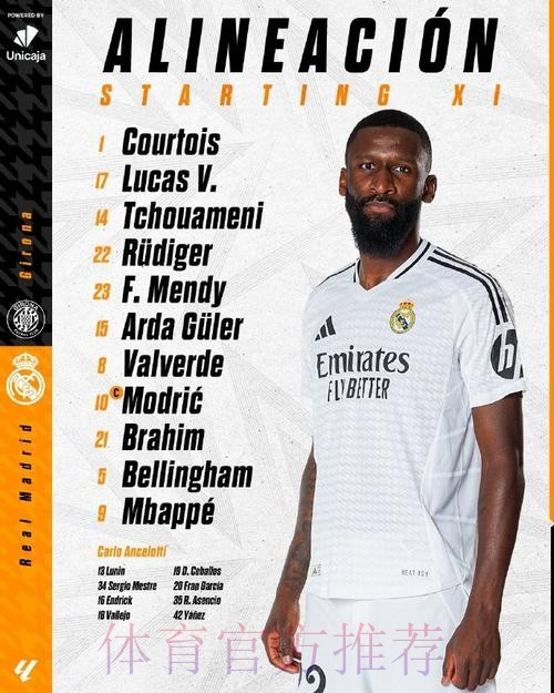 吕迪格进皇马首发成难题 门迪出场时间可能受影响 吕迪格进皇马首发成难题 门迪出场时间可能受影响